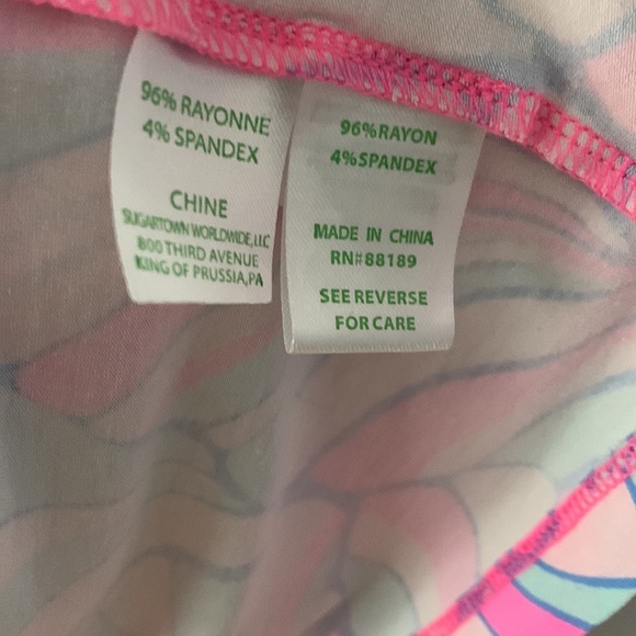 Lilly Pulitzer Small Britton Puff Sleeve Dress in Pink Sorbet - Picture 10 of 14